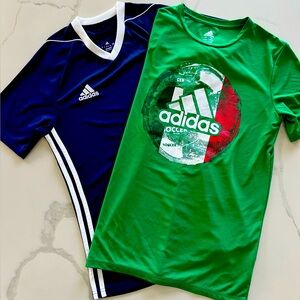 Adidas climacool Tee lot of 2 Men’s XS / Boys L (14-16)